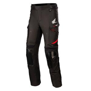 Alpinestars Andes Drystar Honda Collection sorte og røde motorcykelbukser