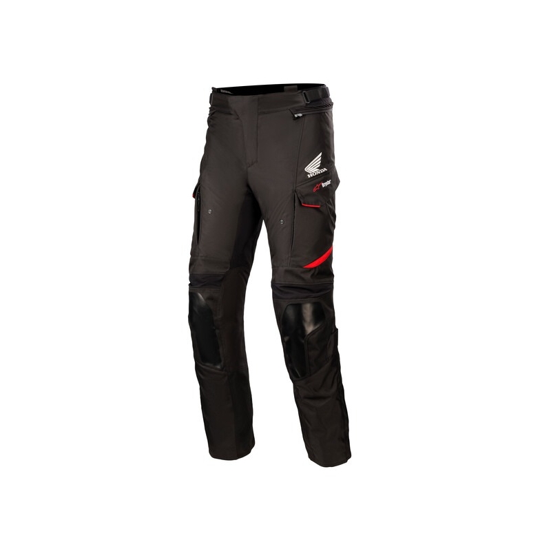 Alpinestars Andes Drystar Honda Collection sorte og røde motorcykelbukser