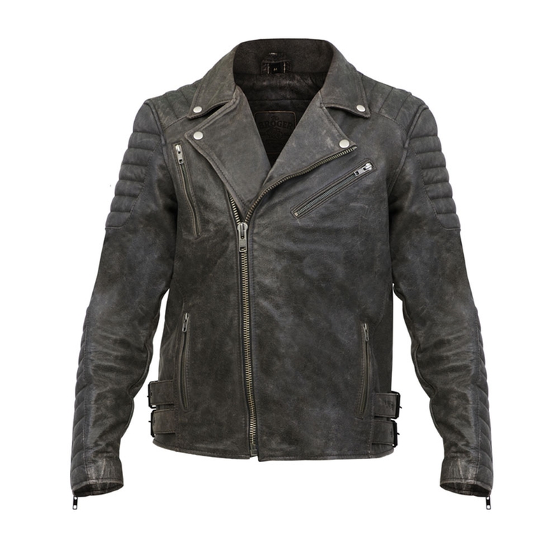 BROGER Ohio Vintage brun motorcykeljakke udsalg