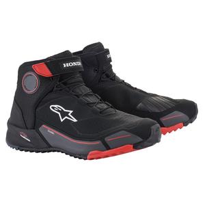 Alpinestars CR-X Drystar Honda Collection sort-rød-grå motorcykelstøvler