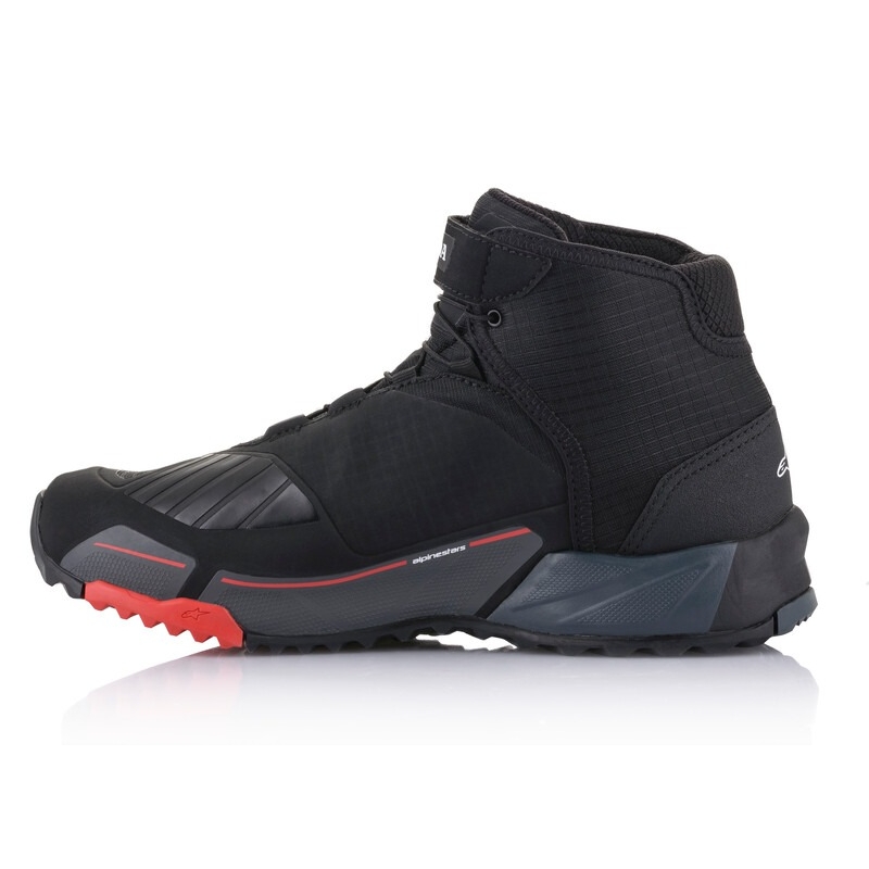 Alpinestars CR-X Drystar Honda Collection sort-rød-grå motorcykelstøvler