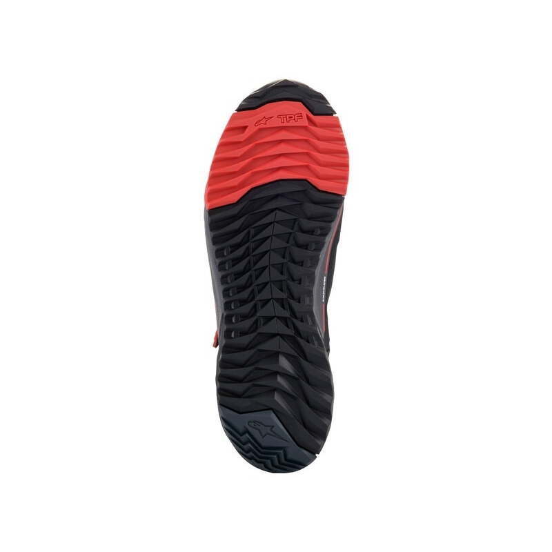 Alpinestars CR-X Drystar Honda Collection sort-rød-grå motorcykelstøvler