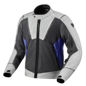 Revit Airwave 4 motorcykeljakke lysegrå-blå