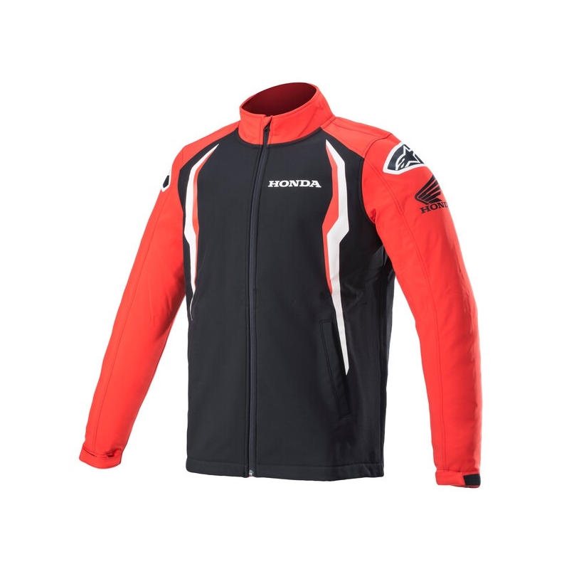 Alpinestars Honda rød og sort motorcykeljakke