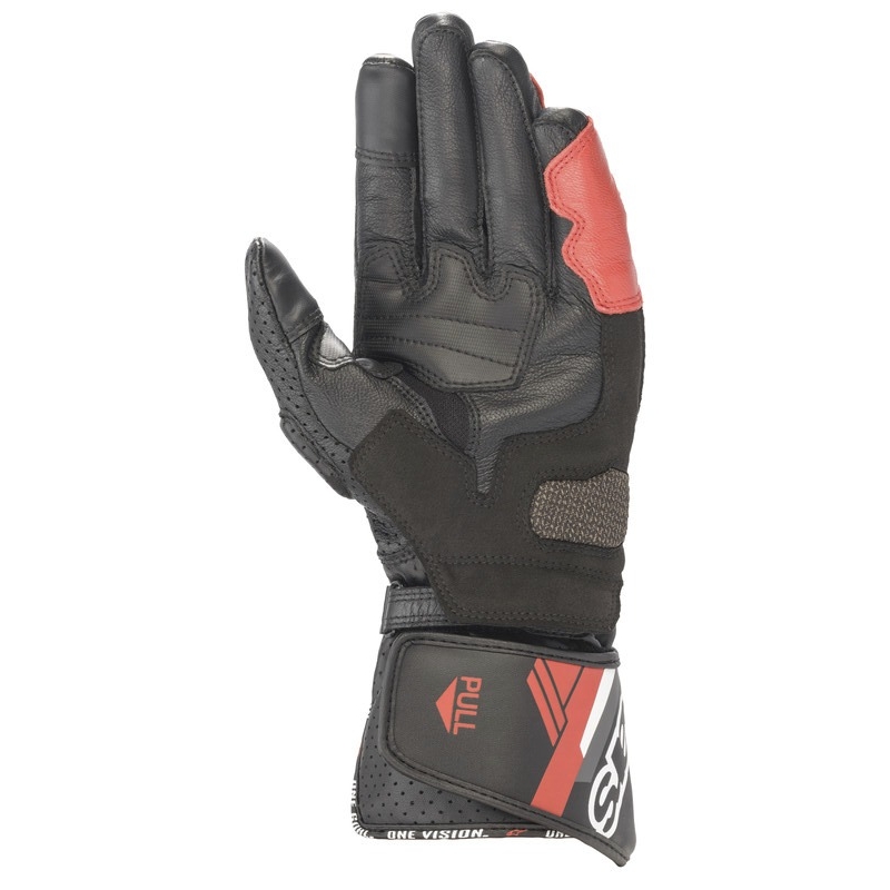 Alpinestars SP-8 motorcykelhandsker sort-hvid-rød