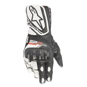 Alpinestars SP-8 motorcykelhandsker til kvinder, sort og hvid