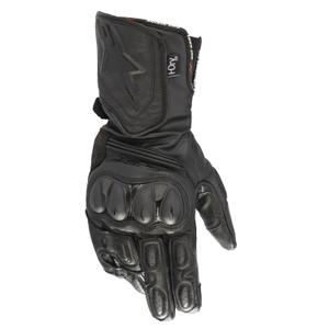Alpinestars SP-8 HDRY sorte motorcykelhandsker