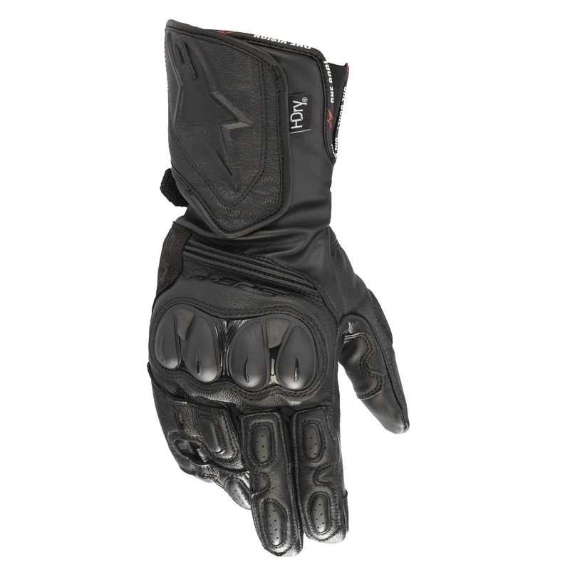 Alpinestars SP-8 HDRY sorte motorcykelhandsker