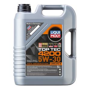 LIQUI MOLY Top Tec 4200 5W-30 Ny generation 5 l syntetisk motorolie