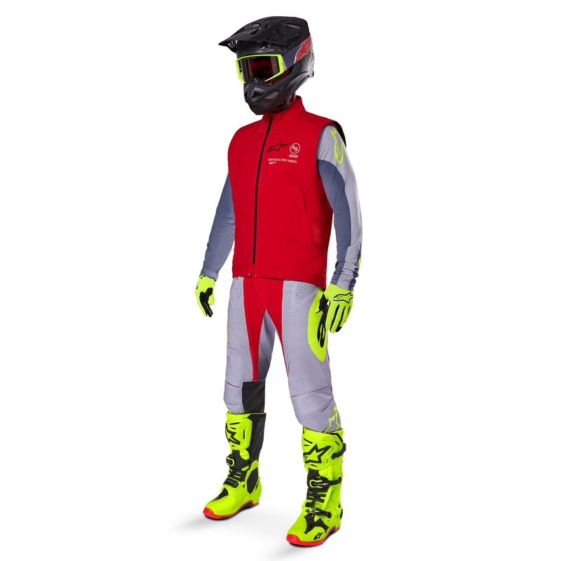 Alpinestars Techstar rød softshell-vest
