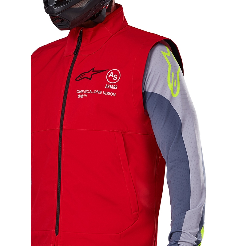 Alpinestars Techstar rød softshell-vest