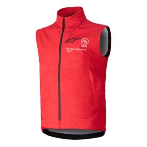 Alpinestars Techstar rød softshell-vest til børn