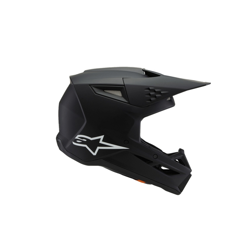 Alpinestars S-M3 Solid Børne Motocross Hjelm Mat Sort