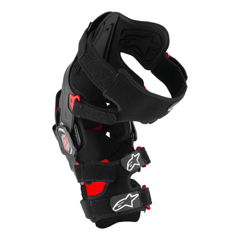 Knæskinner Alpinestars RK-7 Plasma sort-rød 2025