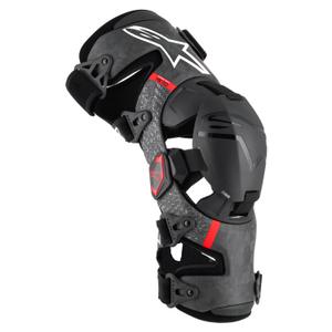 Alpinestars Supertech RK-10 Plasma knæbånd sort-rød