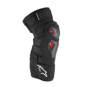Alpinestars Bionic Pro Plasma knæbeskyttere sort-rød-hvid