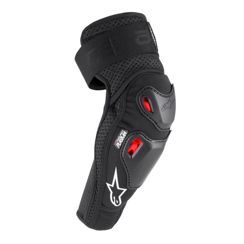 Alpinestars Bionic Pro Plasma albuebeskyttere sort-rød-hvid