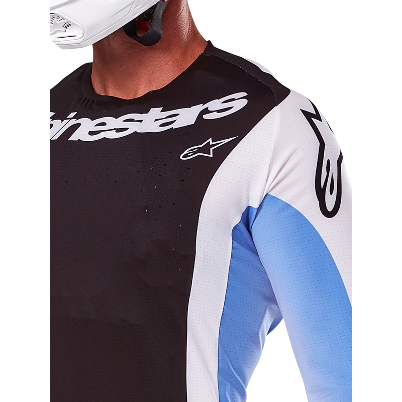 Alpinestars Techstar Melt motocrosstrøje sort og blå