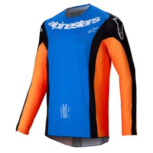 Alpinestars Techstar Melt motocrosstrøje orange og blå
