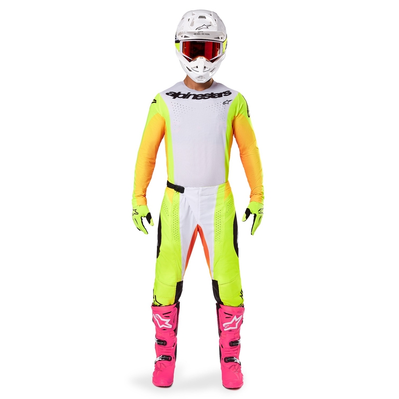 Alpinestars Techstar Melt Motocross Jersey gul og sort
