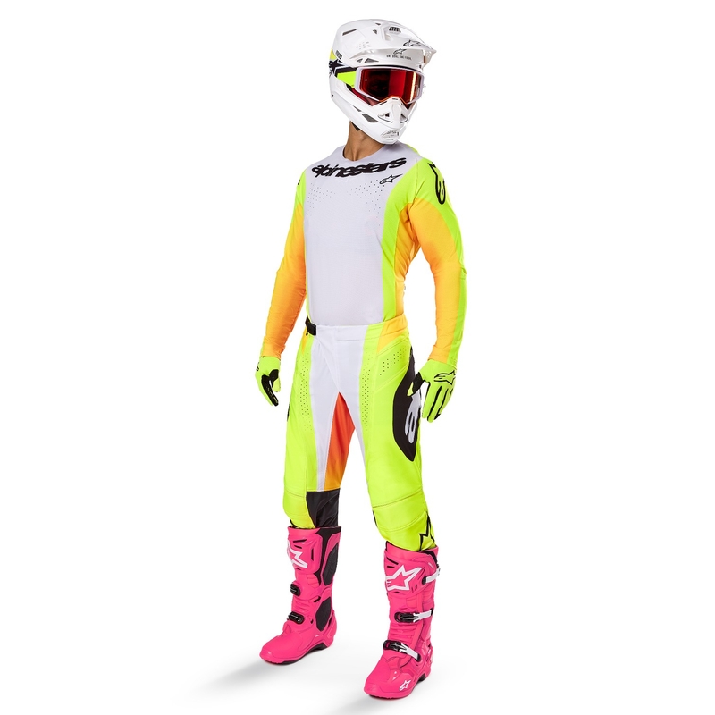 Alpinestars Techstar Melt Motocross Jersey gul og sort
