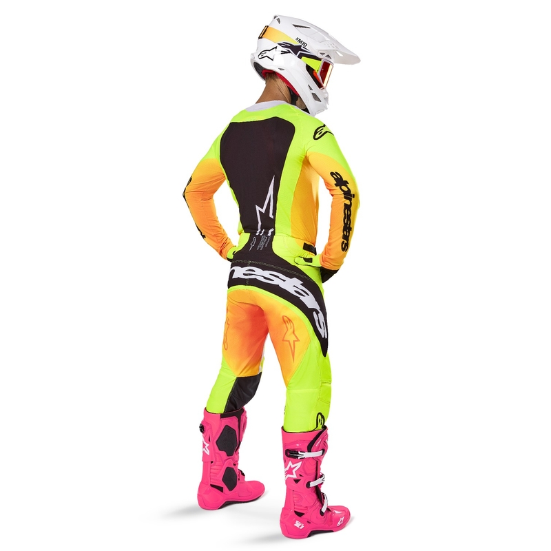 Alpinestars Techstar Melt Motocross Jersey gul og sort
