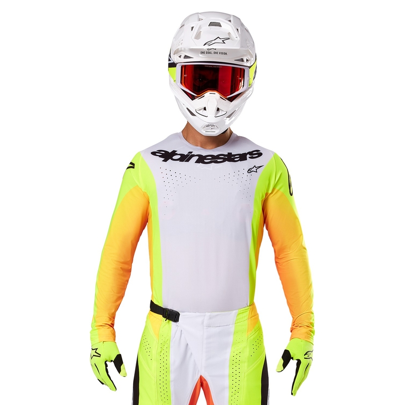 Alpinestars Techstar Melt Motocross Jersey gul og sort