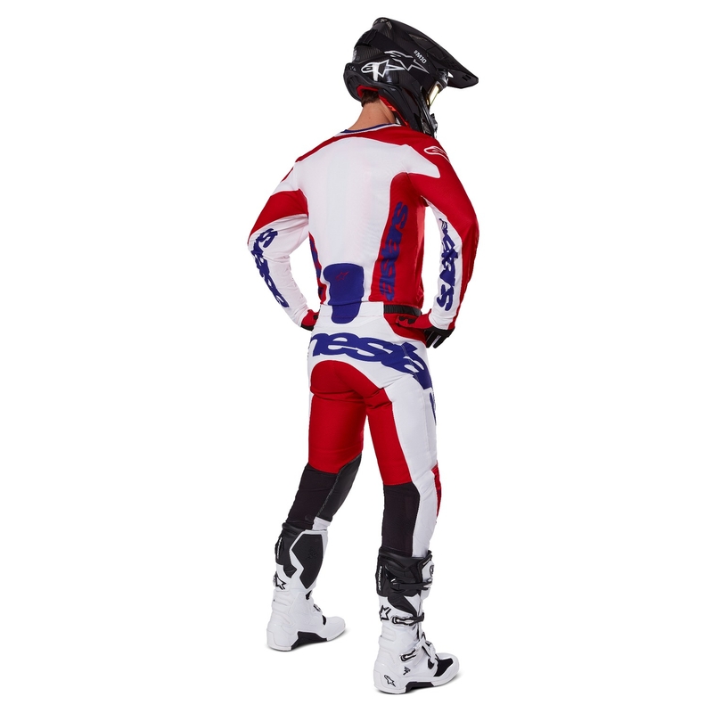 Alpinestars Racer Veil motocrosstrøje rød og hvid