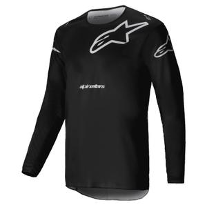 Alpinestars Racer Graphite motocrosstrøje sort og grå