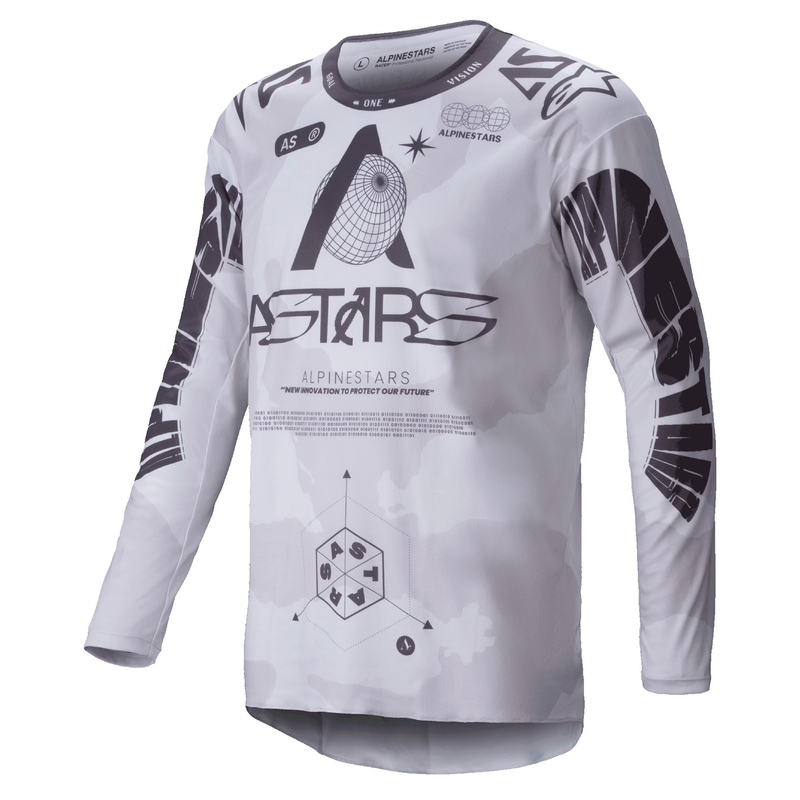 Alpinestars Racer Hollow motocross-trøje lys camo-brun