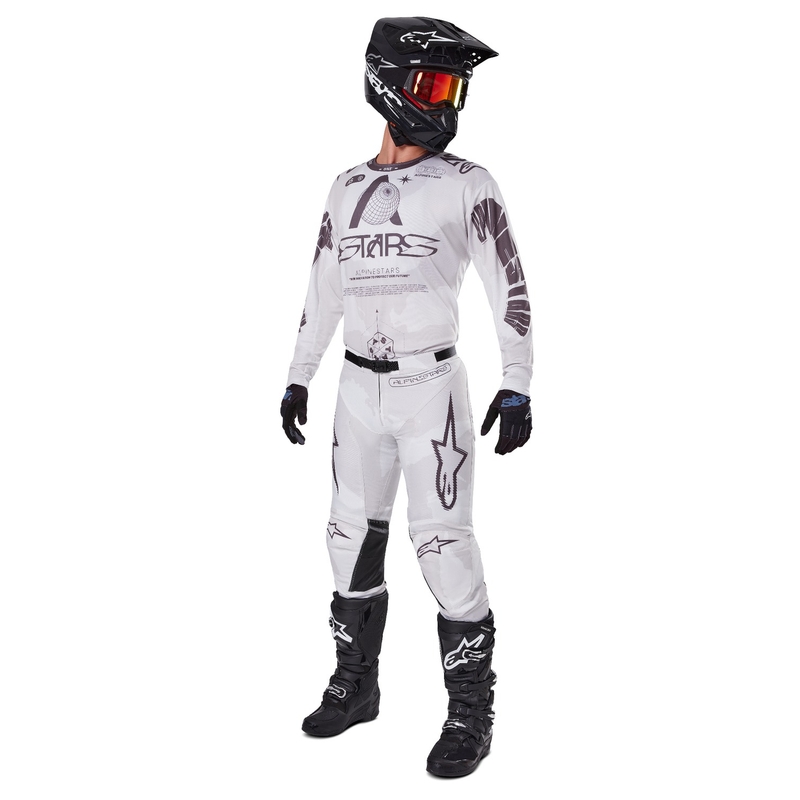 Alpinestars Racer Hollow motocross-trøje lys camo-brun