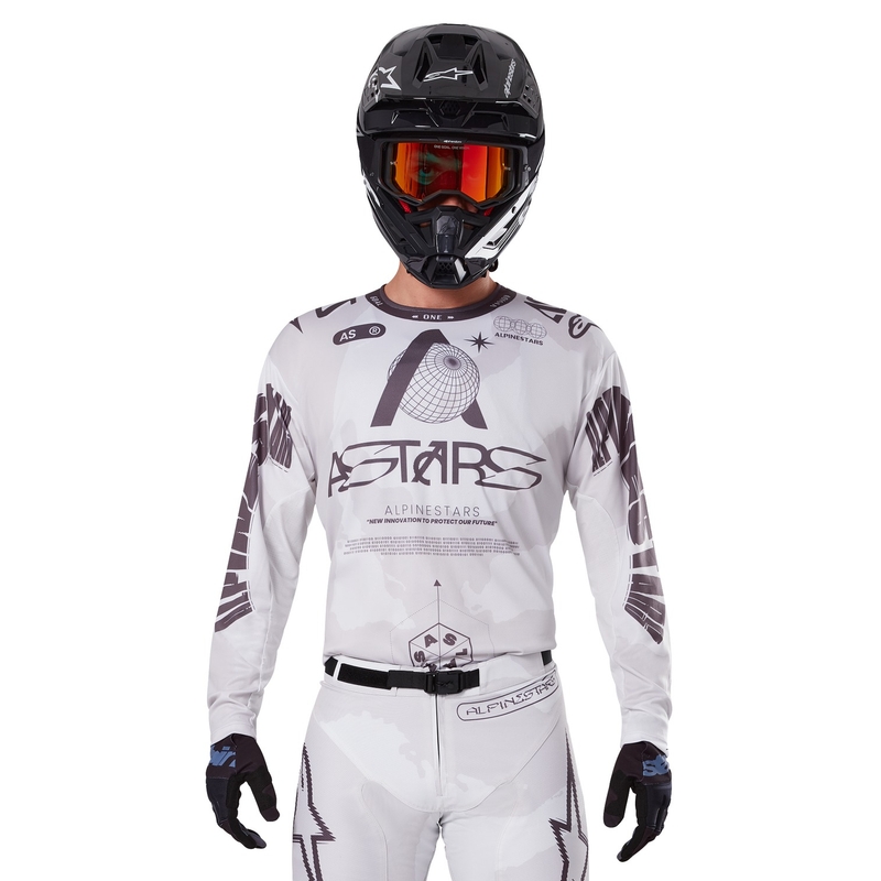 Alpinestars Racer Hollow motocross-trøje lys camo-brun