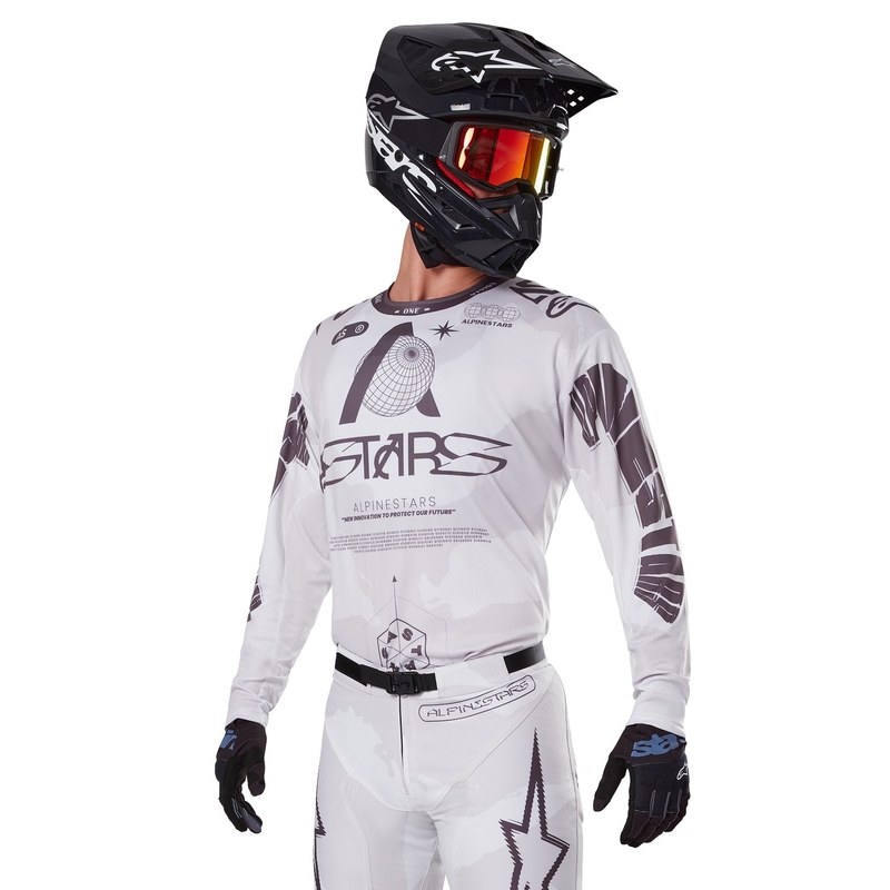 Alpinestars Racer Hollow motocross-trøje lys camo-brun