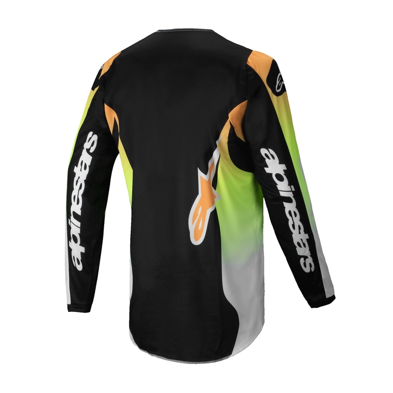 Alpinestars Fluid Wurx Motocross Jersey gul og sort