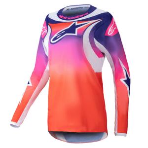 Alpinestars Stella Fluid Wurx Motocross Jersey til kvinder multicolor-hvid