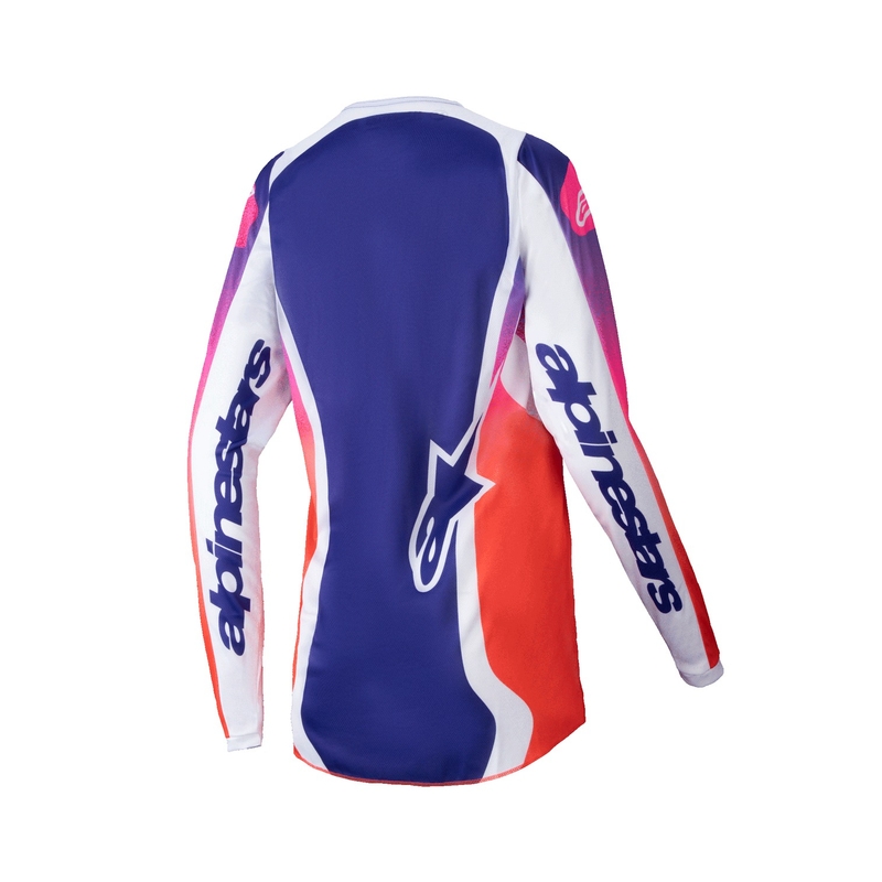 Alpinestars Stella Fluid Wurx Motocross Jersey til kvinder multicolor-hvid