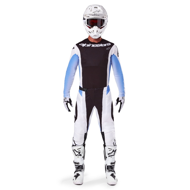 Alpinestars Techstar Melt Motocross Pants Sort og blå