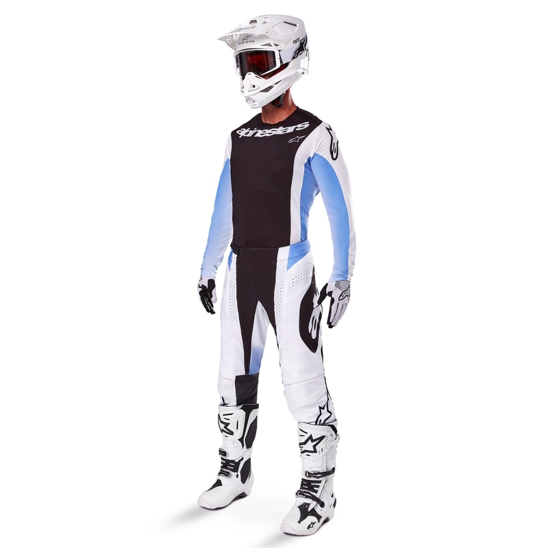 Alpinestars Techstar Melt Motocross Pants Sort og blå