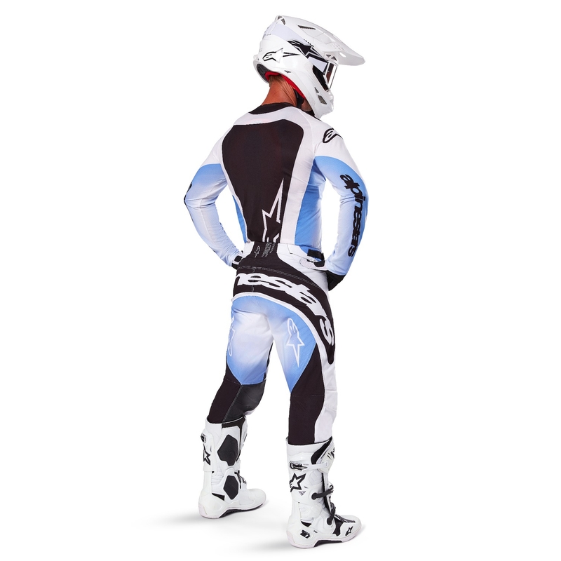 Alpinestars Techstar Melt Motocross Pants Sort og blå
