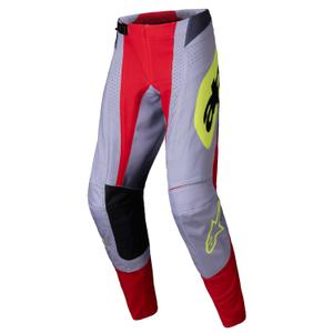 Alpinestars Techstar Melt Motocross Pants rød og grå