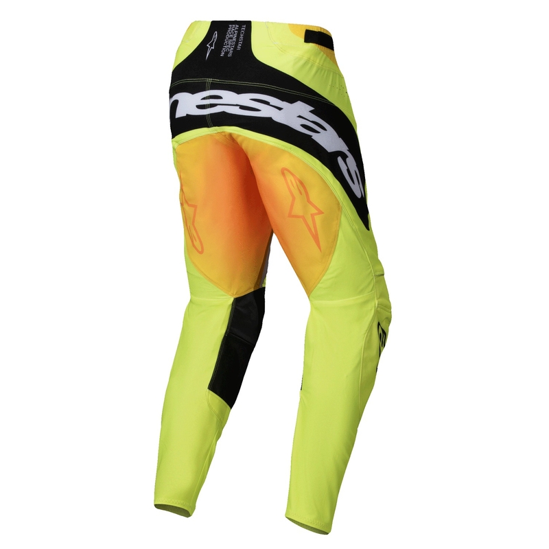 Alpinestars Techstar Melt Motocross Pants gul og sort