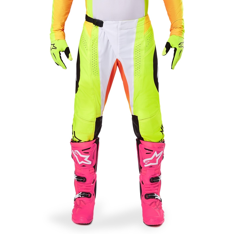 Alpinestars Techstar Melt Motocross Pants gul og sort