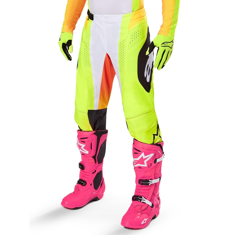 Alpinestars Techstar Melt Motocross Pants gul og sort