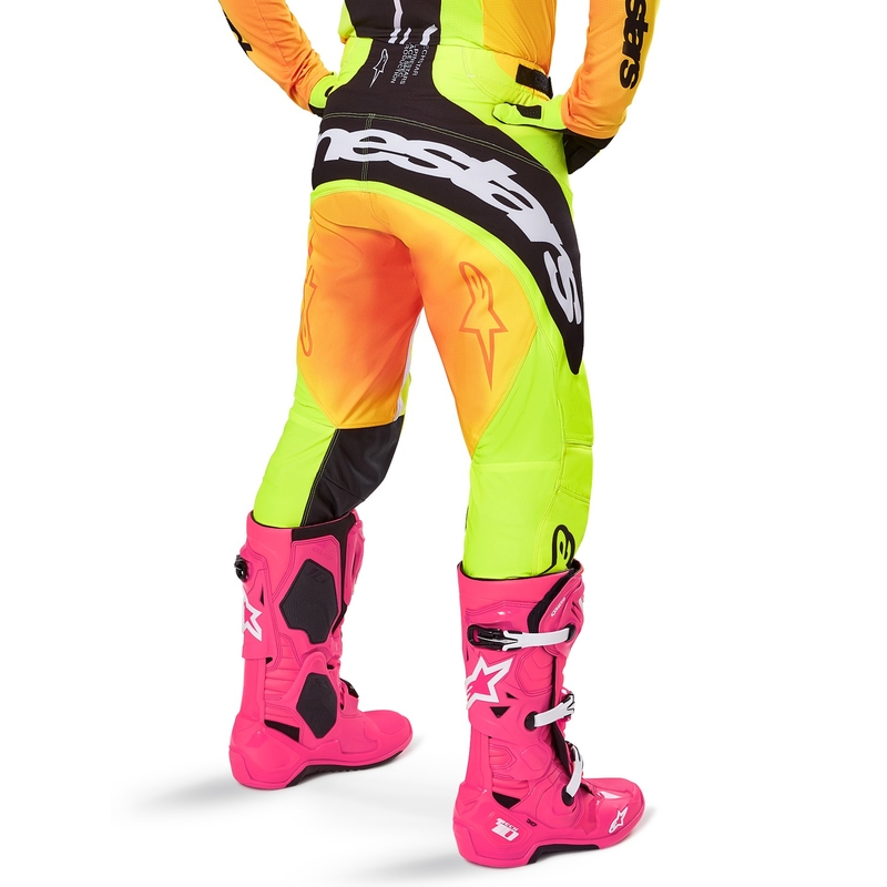 Alpinestars Techstar Melt Motocross Pants gul og sort