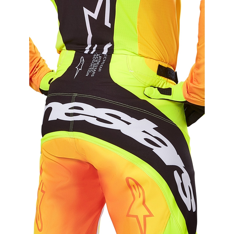 Alpinestars Techstar Melt Motocross Pants gul og sort