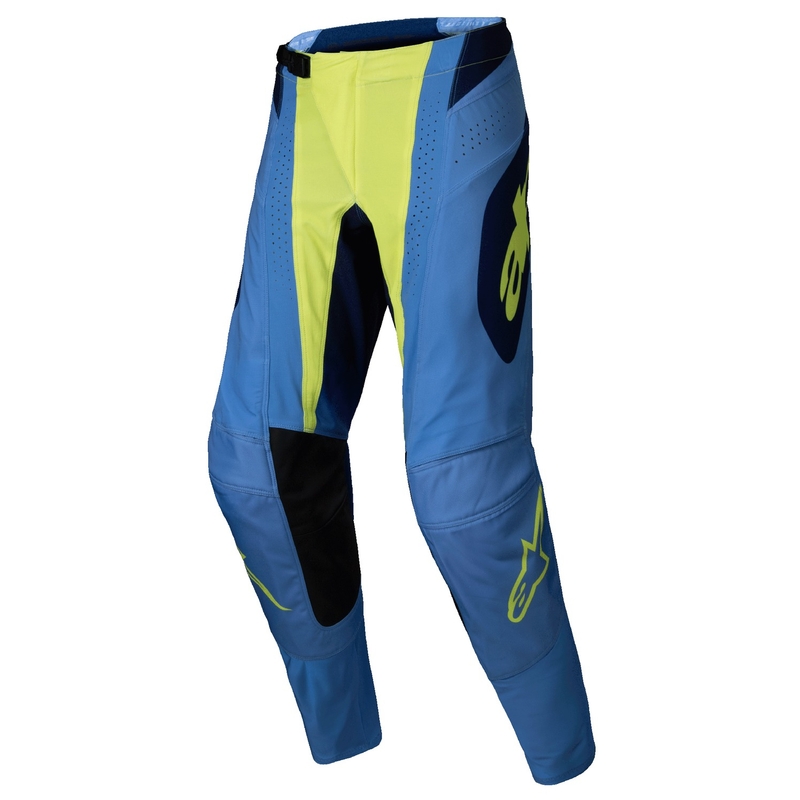 Alpinestars Techstar Melt fluo gul-blå motocrossbukser