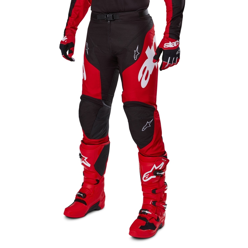 Alpinestars Racer Veil Motocross Pants Sort og rød