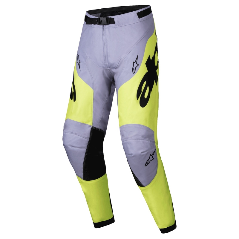 Alpinestars Racer Veil motocrossbukser grå-fluogule