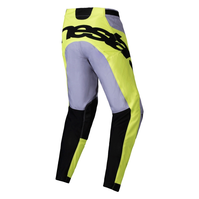 Alpinestars Racer Veil motocrossbukser grå-fluogule