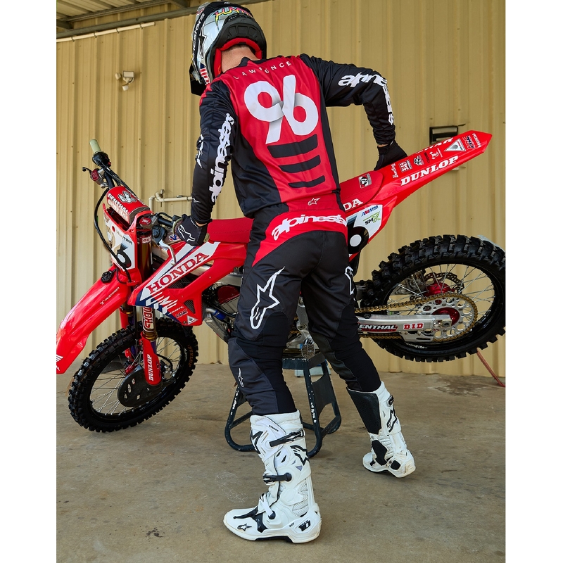 Alpinestars Fluid Haul Motocross Pants Sort og hvid